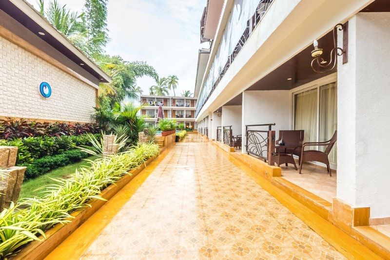 The Ocean Park Resort Calangute Exterior photo
